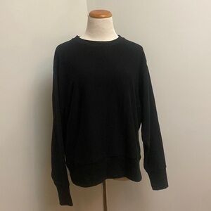 Express Black Crew Neck Sweatshirt